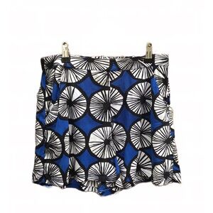 Marimekko x Target Appelsini Shorts Women’s Size XS Extra Small Blue Black White